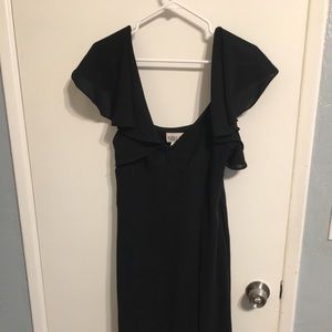 Black, tea length Robbie Bee dress, size 10